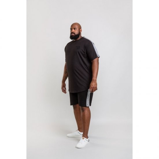 D555 Diaz T-shirt Black - Тениски - мъжки тениски големи размери