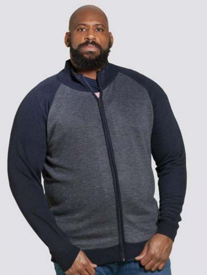 D555 Tanner Sweater Navy - Суичъри & cуичъри с качулка - мъжки суичъри големи размери