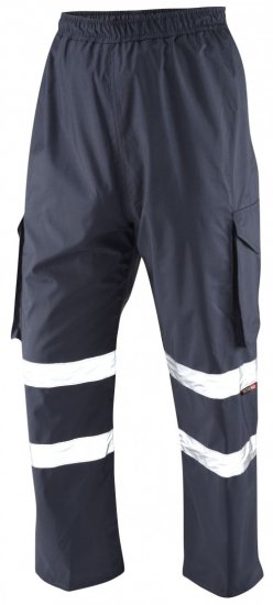 Leo Appledore Cargo Rain pants Navy - Работно облекло - мъжки работно облекло големи размери