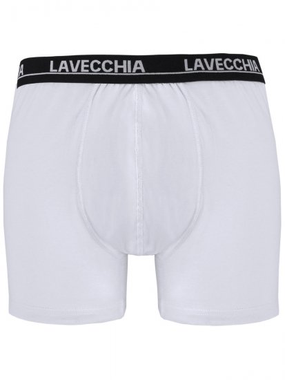 Lavecchia 1020 Boxershorts 3-pack White - Бельо & Бански шорти - Мъжко бельо големи размери