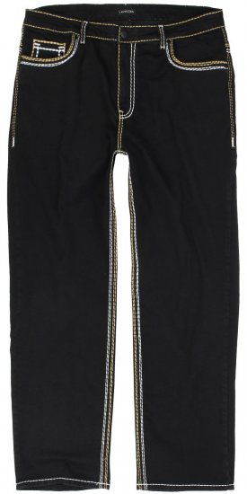 Lavecchia 503 Comfort Fit Stretch Jeans Deep Black - Дънки и панталони - мъжки Дънки и панталони големи размери