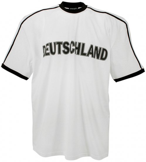 Lavecchia 120 Deutschland T-shirt White - Тениски - мъжки тениски големи размери