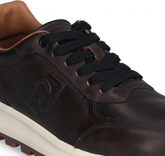 Liu Jo Running 01 Leather Sneakers Brown - Мъжки oбувки 40-52 - 