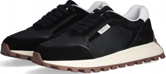 Liu Jo Running 02 Sneakers Black/Off White - Мъжки oбувки 40-52 - 