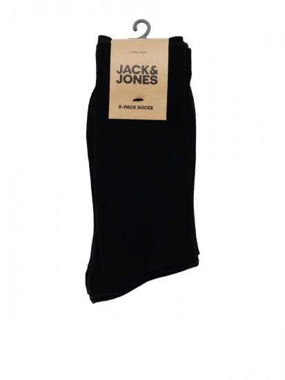 Jack & Jones Basic Бамбукови чорапи Черно 3-pack - Бельо & Бански шорти - Мъжко бельо големи размери