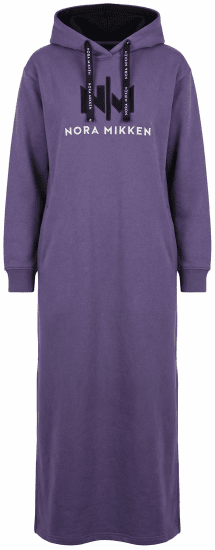 Nora Mikken MARI Maxi Hoodie Dress Purple - Суичъри & cуичъри с качулка - 