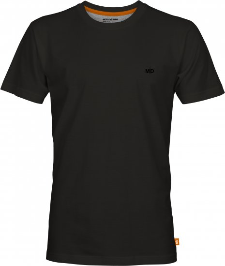 Motley Denim Malaga T-Shirt Black - Тениски - мъжки тениски големи размери