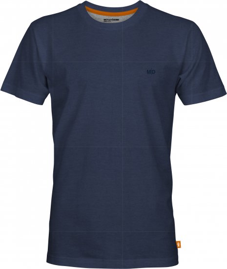 Motley Denim Malaga T-Shirt Dark Indigo - Тениски - мъжки тениски големи размери