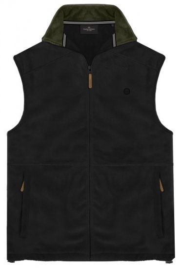 Double Outfitters MFT-7089 Sleeveless Fleece Vest Black - Якета - мъжки якета големи размери