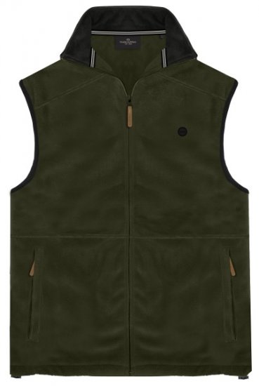 Double Outfitters MFT-7089 Sleeveless Fleece Vest Khaki - Якета - мъжки якета големи размери