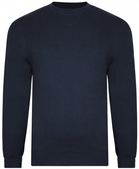 Kam Jeans 502 Суитшърт Тъмносиньо TALL - МЪЖКО ОБЛЕКЛО MT-6XLT - дрехи за високи мъже
