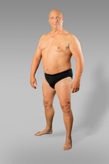 20 Nodi Stretch Cotton Briefs with Embroidered Side Label Black - Бельо & Бански шорти - Мъжко бельо големи размери