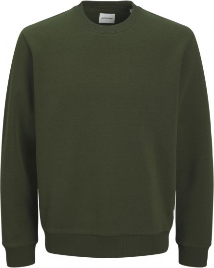 Jack & Jones Bradley Sweatshirt Green - Суичъри & cуичъри с качулка - мъжки суичъри големи размери