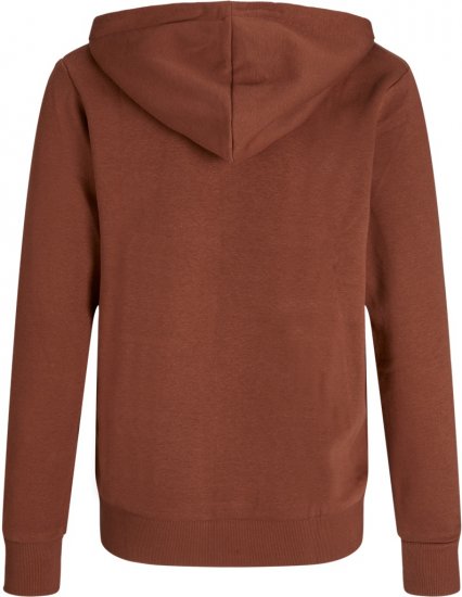 Jack & Jones CALEB Hoodie Red - Суичъри & cуичъри с качулка - мъжки суичъри големи размери