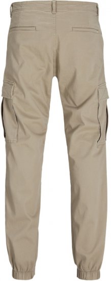 Jack & Jones Jonnie Cuffed Cargo Pants Beige - Дънки и панталони - мъжки Дънки и панталони големи размери