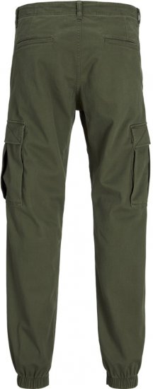 Jack & Jones Jonnie Cuffed Cargo Pants Green - Дънки и панталони - мъжки Дънки и панталони големи размери