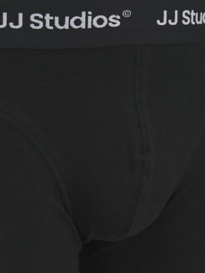 Jack & Jones Soho Solid Trunks 3-Pack Black - Бельо & Бански шорти - Мъжко бельо големи размери