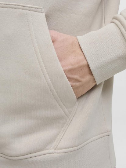 Jack & Jones Soho Hoodie Grey - Суичъри & cуичъри с качулка - мъжки суичъри големи размери