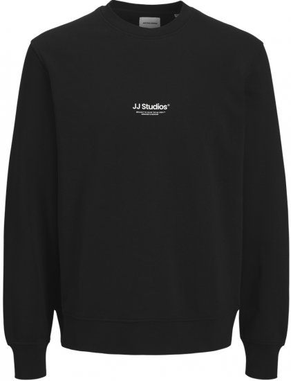 Jack & Jones Soho Sweatshirt Black - Суичъри & cуичъри с качулка - мъжки суичъри големи размери
