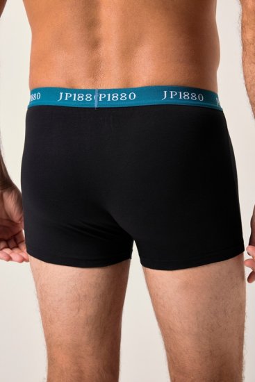 JP1880 FLEXNAMIC OEKO-TEX Boxer Shorts 2-Pack Black - Бельо & Бански шорти - Мъжко бельо големи размери