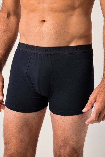 JP1880 FLEXNAMIC OEKO-TEX Boxer Shorts 3-Pack Dark Navy - Бельо & Бански шорти - Мъжко бельо големи размери