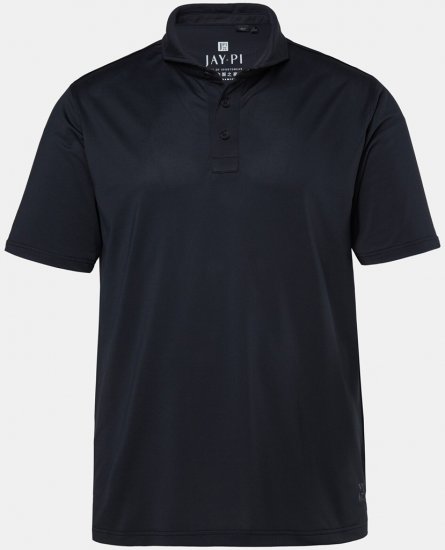 JAY-PI Quickdry Polo Short Sleeve Black - Поло тениски - мъжки тениски с яка големи размери