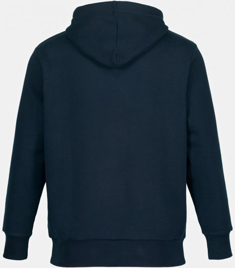 JAY-PI Hoodie with Soft Brushed Interior Navy - Суичъри & cуичъри с качулка - мъжки суичъри големи размери