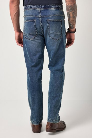 JP1880 FLEXNAMIC Straight Fit Jeans with Stretch Waist - Дънки и панталони - мъжки Дънки и панталони големи размери