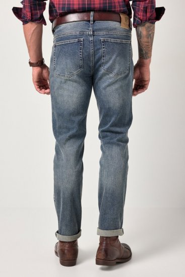 JP1880 FLEXNAMIC Modern Straight Fit Jeans Vintage Denim - Дънки и панталони - мъжки Дънки и панталони големи размери