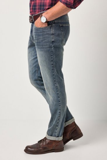JP1880 FLEXNAMIC Modern Straight Fit Jeans Vintage Denim - Дънки и панталони - мъжки Дънки и панталони големи размери