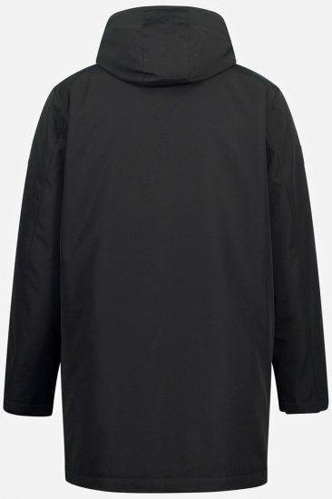 JP1880 Warm Parka with Wind Cuffs Black - Якета - мъжки якета големи размери