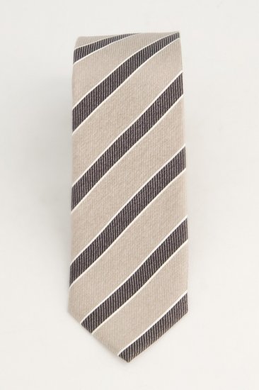 JP1880 Silk Tie Extra Long with Stripes - Аксесоари - 
