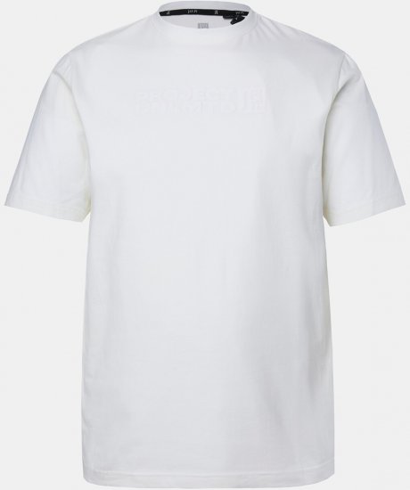 JAY-PI Flexnamic Vintage T-Shirt White - Тениски - мъжки тениски големи размери