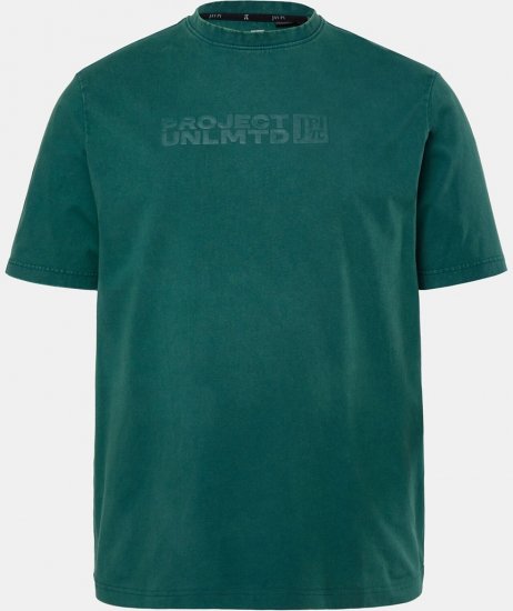 JAY-PI Flexnamic Vintage T-Shirt Green - Тениски - мъжки тениски големи размери