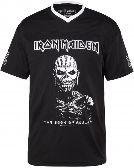 JP1880 Iron Maiden The Book of Souls T-Shirt Black - Тениски на групи - 