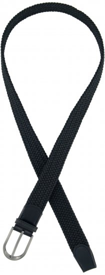 Ulla Popken Elastic Belt Black - Дамски колани - 
