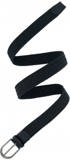Ulla Popken Elastic Belt Black - Дамски колани - 