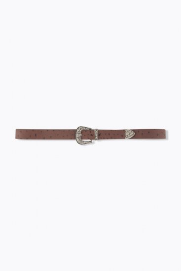 Ulla Popken Classic Belt Brown - Дамски колани - Колани в размери 95-155 см