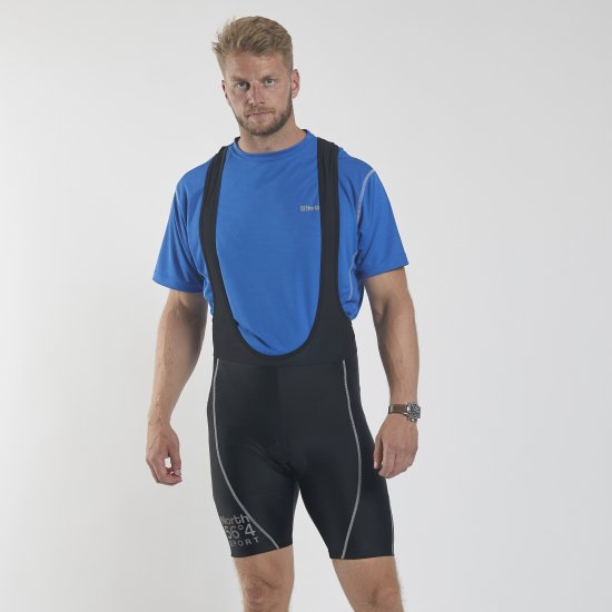 North Latitude Bike Shorts With Suspenders Black TALL - Спортни дрехи & Връхно облекло - мъжки спортни екипи големи размери