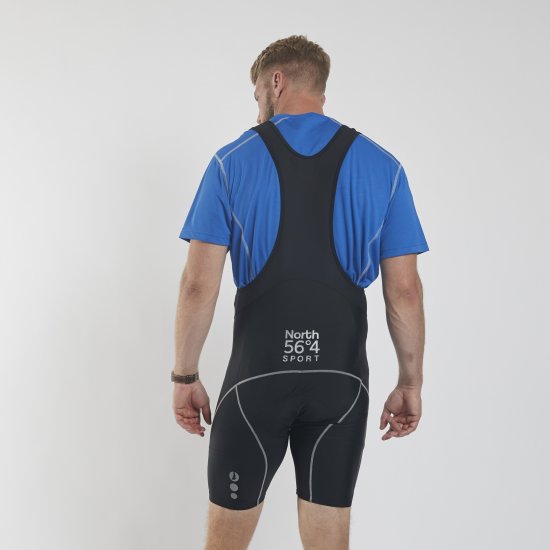 North Latitude Bike Shorts With Suspenders Black TALL - Спортни дрехи & Връхно облекло - мъжки спортни екипи големи размери