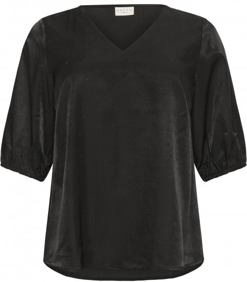 Kaffe Curve Ada Blouse Black - Блузи - 
