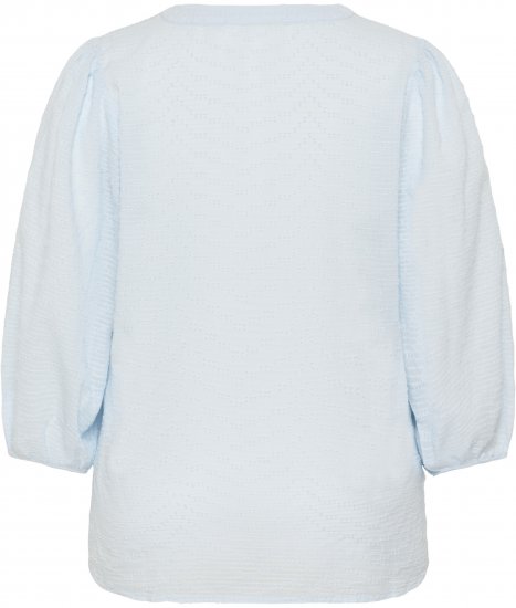 Kaffe Curve Penelopia Blouse Nantucket Breeze Blue - Блузи - 