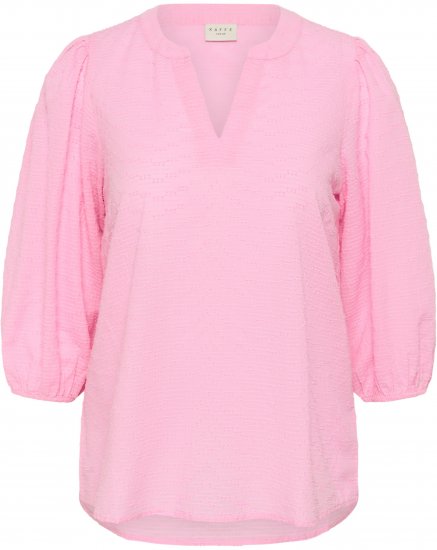 Kaffe Curve Penelopia Blouse Pink Frosting - Блузи - 