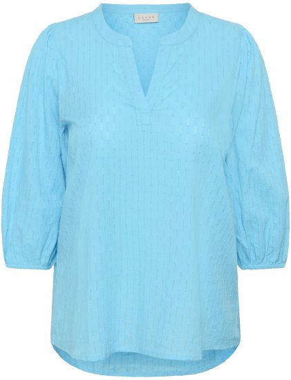 Kaffe Curve Thea Blouse Aquarius Blue - Блузи и туники - 