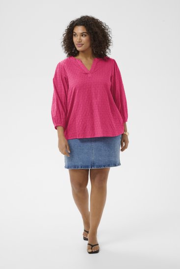 Kaffe Curve Thea Blouse Beetroot Purple - Блузи - 