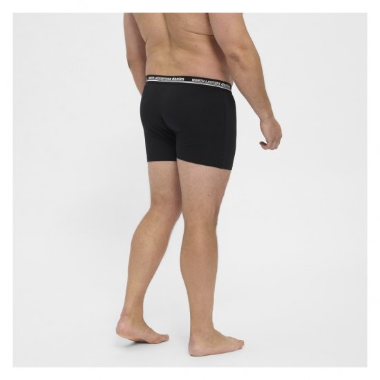 North Latitude 5-Pack Boxershorts Black - Боксерки - мъжки боксерки големи размери