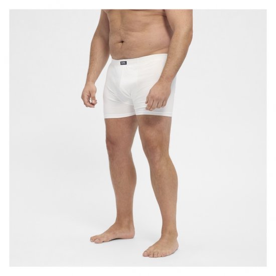 North Latitude Trunks Underwear White - Боксерки - мъжки боксерки големи размери