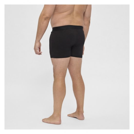 North Latitude Bamboo 2-Pack Trunks Black - Боксерки - мъжки боксерки големи размери