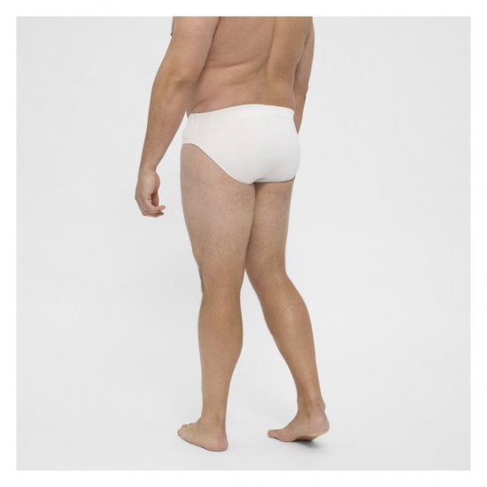 North Latitude Brief Underwear White - Слипове - мъжки слипове големи размери
