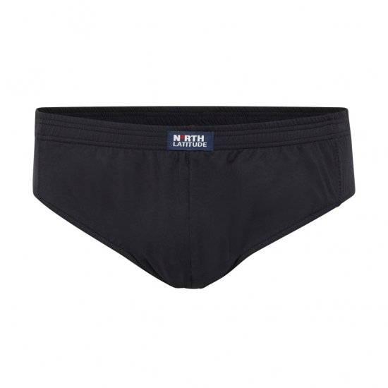 North Latitude Brief Underwear Black - Слипове - мъжки слипове големи размери
